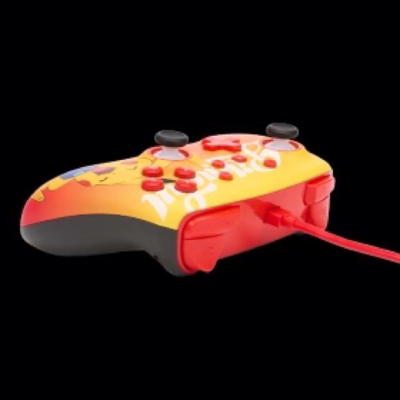Enhanced Wired Controller for Nintendo Switch - Pokémon: Oran Berry Pikachu - Picture 4 of 16